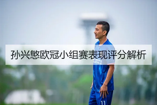 孙兴慜欧冠小组赛表现评分解析